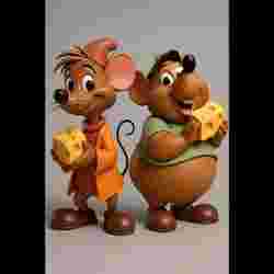 Cinderella Mouse Friends - Jaq and Gus