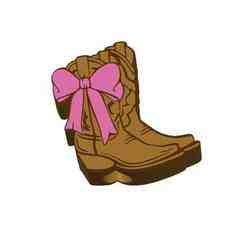 Coquette Cowgirl Boots Straw Topper 2 Sizes 3MF file included