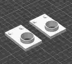 couple circle bracket coat hanger