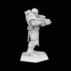 Cyberpunk Soldier 3D Printable Miniature