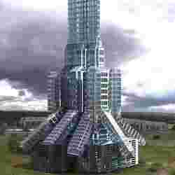 Cyberpunk Tower Grid politicians Grand Tower