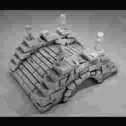 Dark Dungeons tabletop accessories - arched bridge