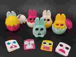 Easter eggs buddys Switchable faces