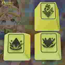 Genshin Impact Kachina Keycaps – OEM Profile STL Files for Mechanical Keyboards