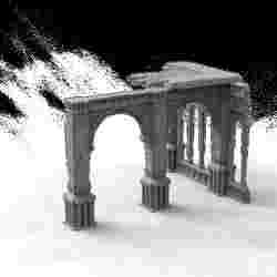 Gothic Ruins - building remains 3