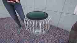 Grid Stool