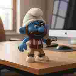 Gutsy Smurf