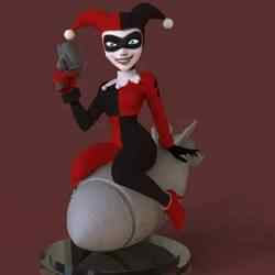 Harley Quinn Pin Up
