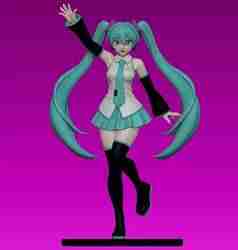 Hatsune Miku - Figure 3D