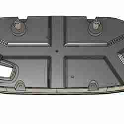 Hayabusa Speedometer Body, Back Panel