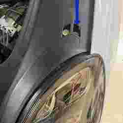 Headlight adjustment gear Porsche Cayenne