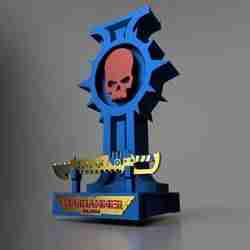 Headphone stand 3D model for 3D printing War hammer 40000 3D printing model