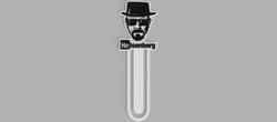 Heisenberg Breaking Bad Logo Book Marker