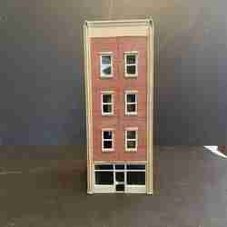 HO Scale brick commercial building "The Cromwell Building"
