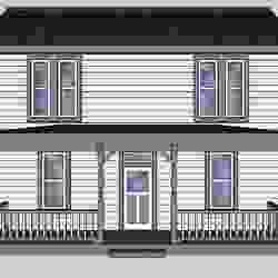 HO Scale The Michael Meyers House