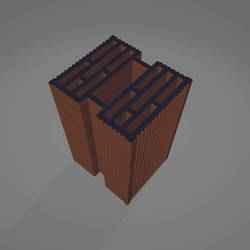 Hollow Brick Double Wall (DM20) Esc 1:10