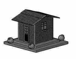 House with Tinajones