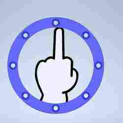 ignition cover derbi euro3 (flywheel cover) "THE FINGER"
