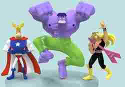 JUSTICE FRIENDS-MAJOR GLORY VALHALLEN AND THE INFRAGGABLE KRUNK