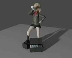 Katyusha 3D print model girls und panzer