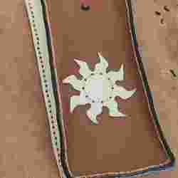 leather bag case for mobile - templates -