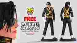 Michael Jackson Iconic Low Poly Statue Free size
