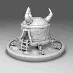 Middle earth architecture - orc warehouse