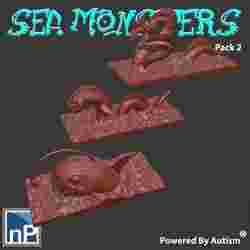 Mini Sea Monsters pack 2