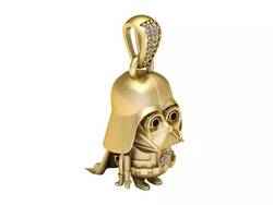 Minion Darth Vader Mashup Pendant 3D Printable Jewelry Model
