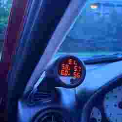 NB / NBfl Mazda MX-5 Miata 52mm Side window vent Single Gauge Pod
