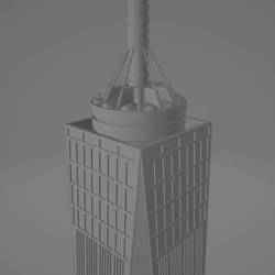 One World Trade Center 1:400