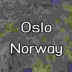 Oslo Norway - city and urban