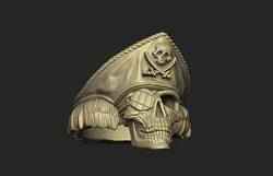Pirate ghost  Caribbean skull death captain cannibal design