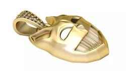 Polished Phantom Pendant 3D Printable Model