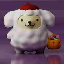 Pompompurin Sanrio HelloKitty Halloween