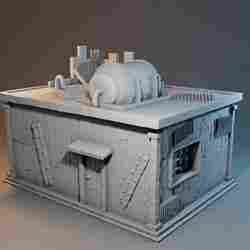 Post Apocalypse  tabletop - architecture - building 7