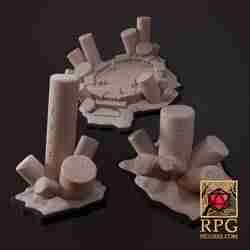 Printable Terrains - Basalt Pack 1