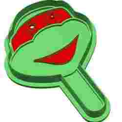 RETRO Ninja Turtle Popsicle Cookie Cutter And Stamp Set