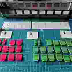 RhB - Interior equipment express train car (1:45 - 0 scale)