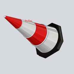 Road Cone Reflective Cone 1/10 1/14 For Tamiya TRX4