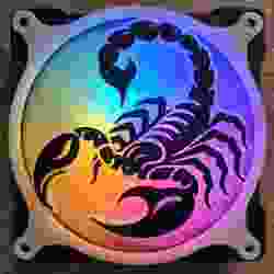 Scorpion fan grill 120 mm