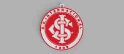 Sport Club Internacional Porto Alegre Football Shield keychain