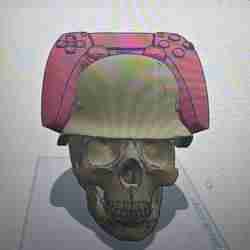 Stand joystick skull
