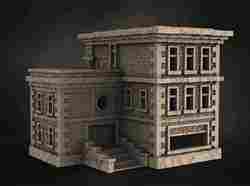 Steampunk Architecture - Apartment walk up