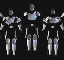 Temple Guard Concept Art Armor Sets - 3D Print Files