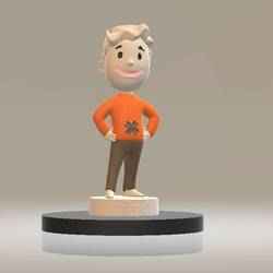 Vault Tec Vault Boy 3d printable model