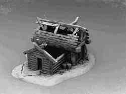 Viking Architecture - Burned House