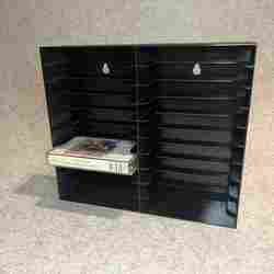 Wall stand for 20 cassette audio tapes