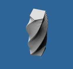 Z-SECTIONED TWISTED TOWER