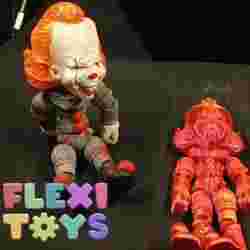 FLEXI PRINT-IN-PLACE PENNYWISE FANART